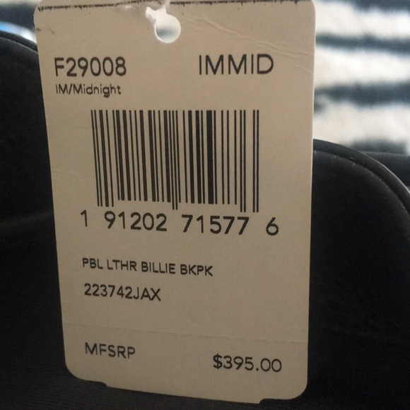 Coach backpack leather Billie in midnight Blue in Good condition - Picture 9 of 13